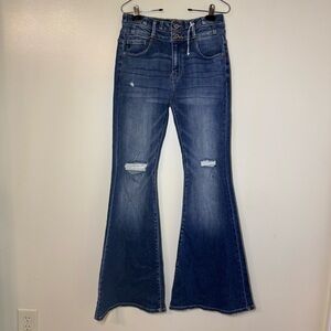 Kancan Chloe High Rise Super Flare Jeans